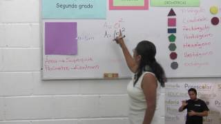 Secundaria clase 82 Tema Áreas y perímetros Primera sesión [upl. by Atinnek]