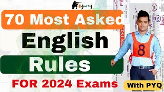 Grammar for NDA and CDS 70 Most Asked English Grammar Rules for every exam of 2024NDA 2024 English [upl. by Easton]