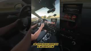 800HP Rs3 vs 1000hp EVO X evox rs3 audi 1000hp [upl. by Greta]