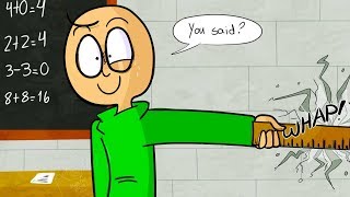 BALDIS BASICS ANIMATION  LESSON 1 Teaching Baldi a LESSON Parody [upl. by Mosera]