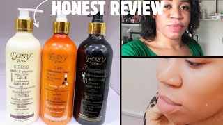 Easy glow body lotion amp shower cream All you need to know before using this lotionhonest review [upl. by Krystalle]