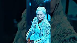 Daenerys in Winterfell 🥶 With Dragons 🐉🔥 shorts houseofthedragon gameofthrones [upl. by Merrielle]