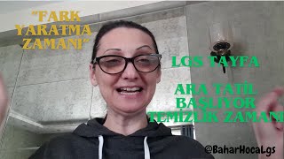 LGS 2025 özel kasım ara tatili program önerim Fark yaratmak için sana özel [upl. by Karee]