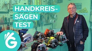 Handkreissäge Test – Makita Bosch und mehr im Vergleich [upl. by Dijam249]