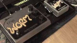 Electro Harmonix WORM shootout old versus new version [upl. by Murdocca517]