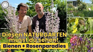 Zu Besuch beim BIENENSPEZIALISTEN So KOMBINIERST du ZIERROSEN amp NATURGARTEN [upl. by Attenrev]