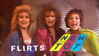 The Flirts  New Toy Musikladen Eurotops 1986 [upl. by Ajdan31]