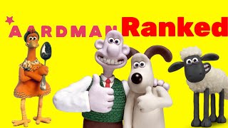 All 9 Aardman Films Ranked [upl. by Udele]