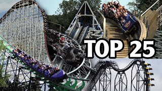 Top 25 Roller Coasters in the World 2020 [upl. by Silin]