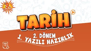 9 Sınıf Tarih 2 Dönem 1 Yazılı Çalışması [upl. by Sara]