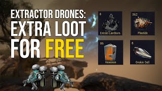 Extractor Drones Let You Farm Resources While ASLEEP  Warframe [upl. by Patrizio106]