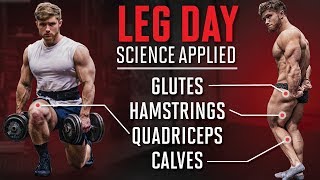 The Most Effective ScienceBased Leg Day 2019 New UpperLower Split [upl. by Aliuqet]