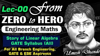 L0 Engineering Mathematics  From ZERO to HERO  UD Sir gateacademy gate2025 esepreparation [upl. by Ainez214]