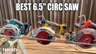 Cordless Saw Review Makita Milwaukee and DeWalt 6 12 in Brushless Models [upl. by Artkele456]