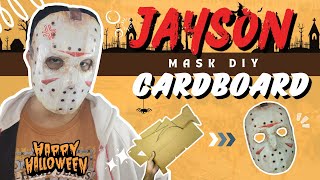 Jayson Voorhees Mask Cardboard DIY [upl. by Otanod]