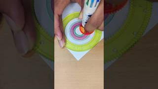 Relaxing spirograph design with ASMR spiral sounds shorts spirograph relaxing asmr art [upl. by Thorner546]