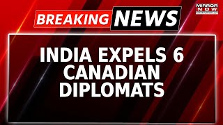 IndiaCanada Expels Diplomats In TitForTat Move Amid Deepening Rift  Breaking News News [upl. by Francisco]