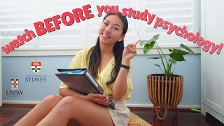 5 Things I WISH I Knew Before Studying Psychology at University [upl. by Chiaki]