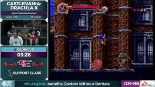 Castlevania Dracula X by lildingus in 01953  SGDQ2016  Part 56 [upl. by Yseulta983]