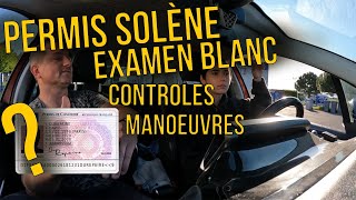 Examen Blanc du permis de conduire  Le permis de Solène [upl. by Slayton]