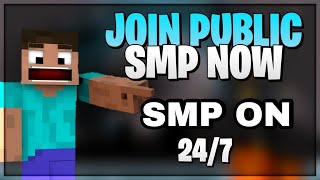 Minecraft Public Smp Live  Minecraft JavaMCPE Smp Live  247 Smp Join  Gems Smp Live [upl. by Rehoptsirhc]