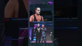 Ric Flair makes surprise AEW debut and reunites with Sting [upl. by Morganne]