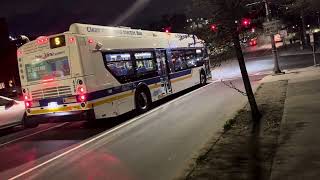 BeeLine Bus New Flyer XDE40 amp 60 Route 5 amp NIS NOT IN SERVICE 428 341 YONKERS GETTY SQUARE HYBRID [upl. by Hadleigh]