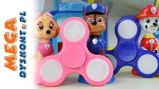 Nowe pojazdy  Psi Patrol amp Fidget Spinner  Bajki dla dzieci [upl. by Llednor645]