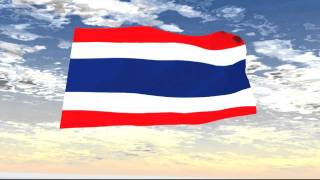 Thai Flag made by Blender [upl. by Basir]