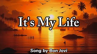 Its My Life Lyrics Video bonjovi itsmylife bonjovi [upl. by Aninnaig]