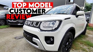 New Maruti Suzuki Ignis Alpha Top Model 2022 On Road Price Features Interior and Exterior Review [upl. by Osrick215]