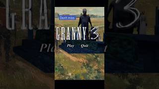 Granny 3 😱 unbelievable end of the game grannygame gameplay [upl. by Goddord]