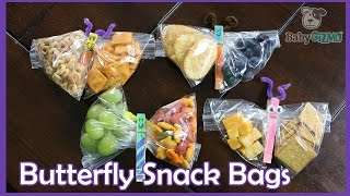 Back to School DIY Butterfly Snack Bags [upl. by Rivalee]