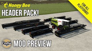 The Most Detailed Header Pack Ever  Custom Moddings Honey Bee Headers [upl. by Anis]