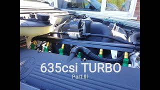 BMW E24 635csi Turbo Build  Part 3 [upl. by Stieglitz]