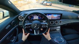 2023 MercedesBenz E 53 AMG  pov test drive mercedesamg amg e53amg testdrive mercedes [upl. by Kulsrud]