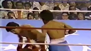 Salvador Sanchez vs Wilfredo Gomez1981 08 21The sixth defense of the champion title A magnificent [upl. by Austreng]