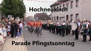 Schützenfest Hochneukirch  Parade am Sonntag 19052024 [upl. by Clint]