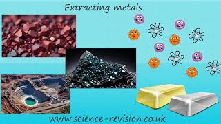 GCSE science and chemistry 91 Extracting metals bioleaching and phytomining [upl. by Anaila234]