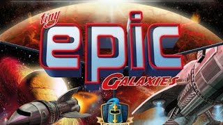 Tiny Epic Galaxies Solo Playthrough  Turns 2 amp 3 [upl. by Arrimat997]