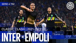 HIGH INTENSITY COMEBACK ✨  CLASSIC CLASH  INTER 42 EMPOLI 202122  EXTENDED HIGHLIGHTS ⚽⚫🔵 [upl. by Emylee881]