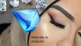 Delineado Diamante  Delineado Parpado caido [upl. by Dolan41]