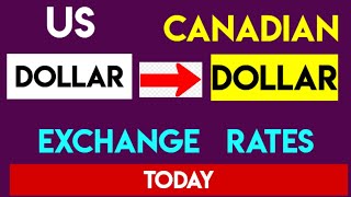 1 USD to CAD  Convert US Dollars to Canadian Dollars Currency Exchange Rate Today 03 September 2024 [upl. by Kama575]