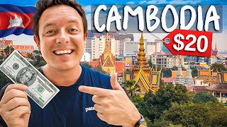 20 Challenge in PHNOM PENH 🇰🇭 CAMBODIA this place is so CHEAP [upl. by Myra]