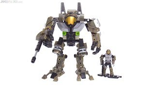 Mega Construx Halo Desert Sniper Cyclops review [upl. by Wilmer]