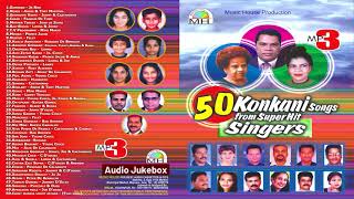 Top 50 Konkani Songs From Superhit Singers  Golden Konkani Songs  50 Songs MP3 [upl. by Arrais867]