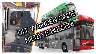 DIT WORDEN DE NIEUWE BUSSEN IN ZUID HOLLAND NOORD [upl. by Pardew]