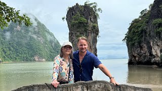 Bond Girl Maud Adams Returns to James Bond Island 50 Years later [upl. by Ahsiled]