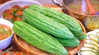 Five Amazing Recipes to Cook Bitter Melon [upl. by Lundgren]