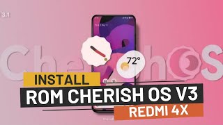 CHERISH OS V3 9 REDMI 4X SANTONI ANDROID 12 [upl. by Enirehtac]